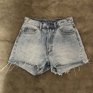 Brandy Melville Jean Shorts NWOT